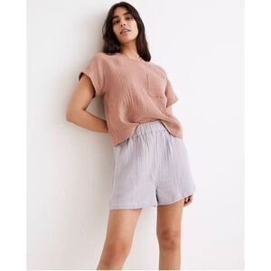 NWT Madewell Women's Lightspun Double-Layered Cotton Gauze Size XXL